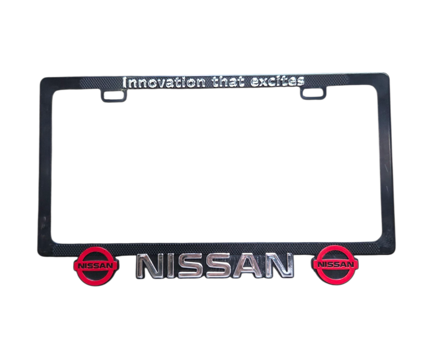Porta Placa Nissan Permitido Delgado