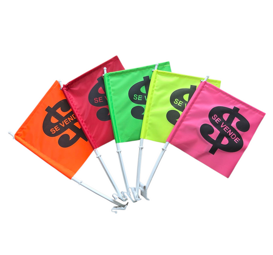 Pack 5 Banderines Venta Auto $