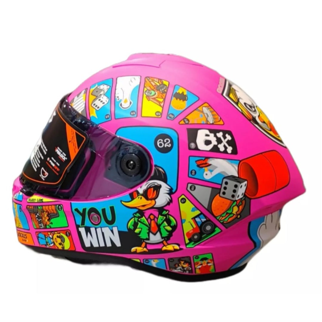 Casco Axxis Drake Oca Rosa Mate