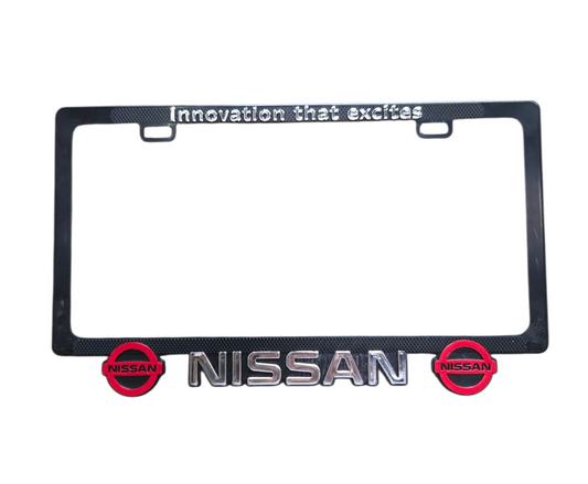 Porta Placa Nissan Permitido Delgado