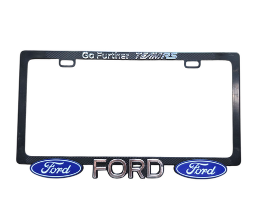 Porta Placa Ford Permitido Delgado