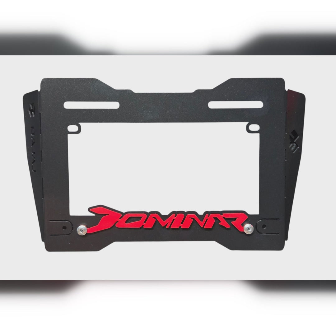 Porta Placa Moto Metálico