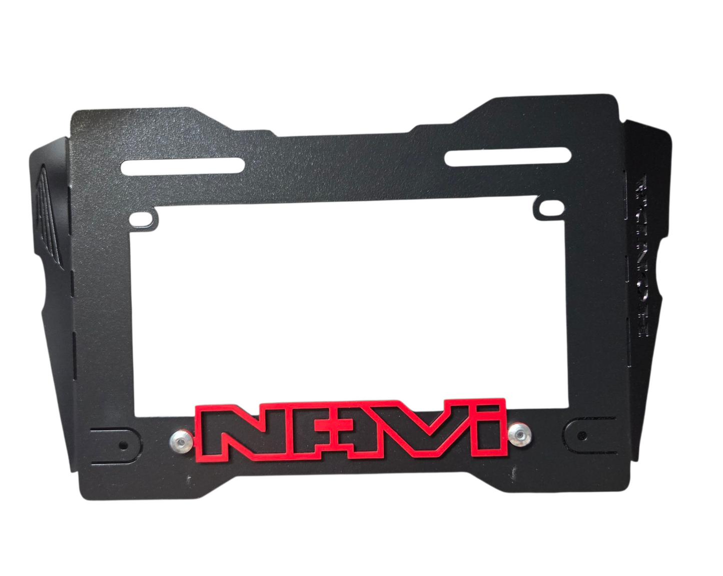 Porta Placa Moto Metálico