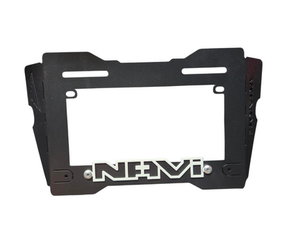 Porta Placa Moto Metálico
