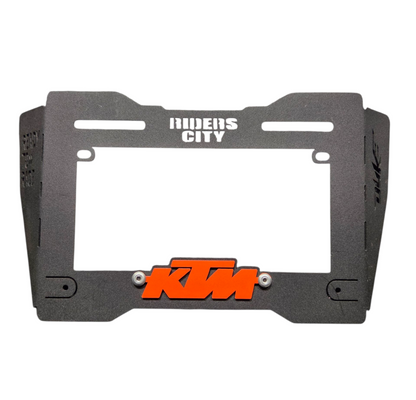 Porta Placa Moto Metálico