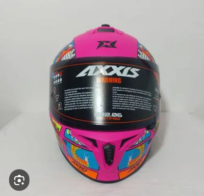 Casco Axxis Drake Oca Rosa Mate