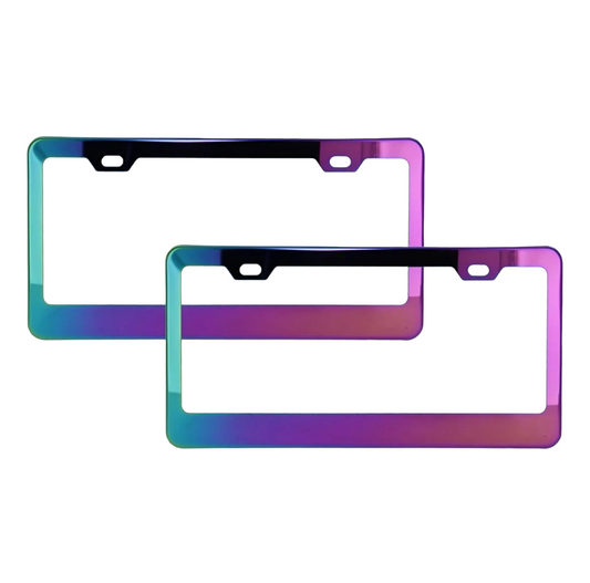 Porta Placas Metálico Tornasol