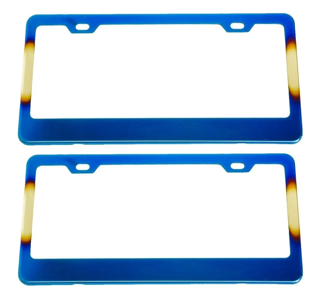 Porta Placas Metálico Tornasol