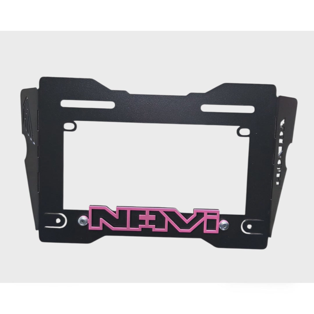 Porta Placa Moto Metálico