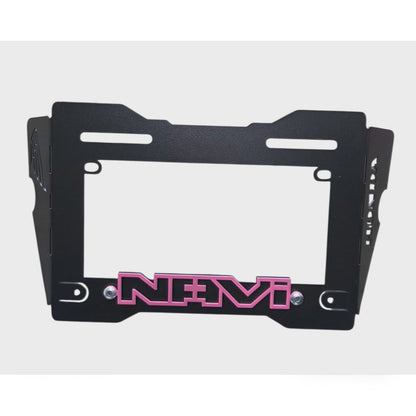 Porta Placa Moto Metálico